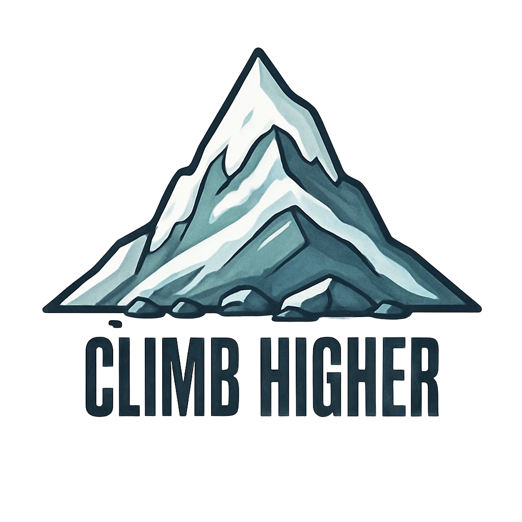Climb-Higher-Die-Cut Stickers