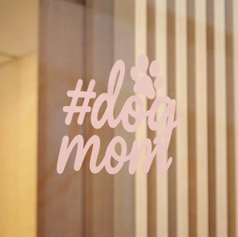 Outdoor Sticker Bumper #dogmom - Image 2